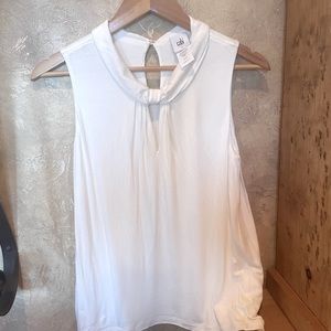 Cabi cream lined top.